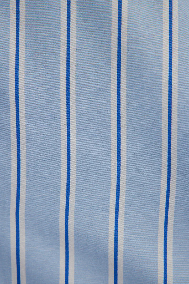 WIDE CUFF STRIPED SHIRT