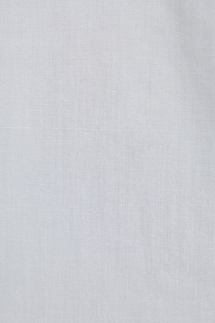 WIDE NECK POPLIN SHIRT